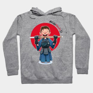 Kendōka Kid - Celebrating Kendo for Kids Hoodie